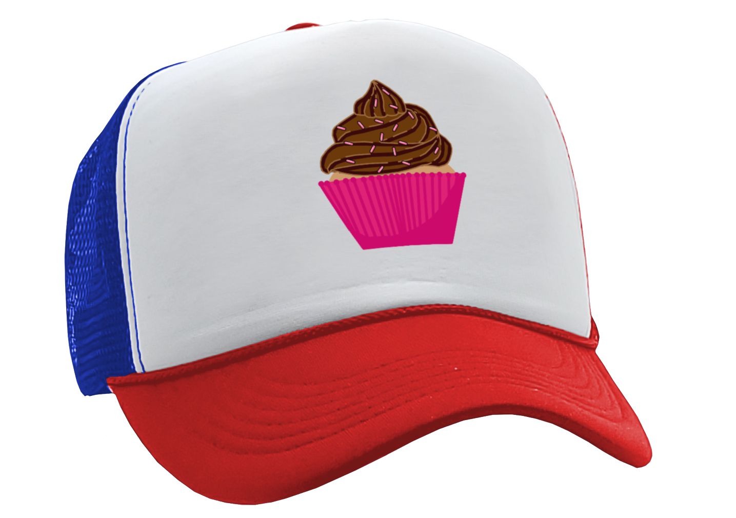 CUPCAKE - Five Panel Retro Style TRUCKER Cap