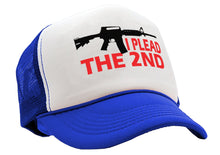 Load image into Gallery viewer, I PLEAD The 2nd AMENDMENT - Five Panel Retro Style TRUCKER Cap
