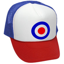 Load image into Gallery viewer, The Who Mod Target - Retro Vintage Style Trucker Cap Hat - Five Panel Retro Style TRUCKER Cap
