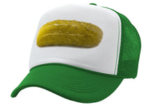 Load image into Gallery viewer, PICKLE - concession stand fair carvinal - Adult Trucker Cap Hat - Five Panel Retro Style TRUCKER Cap
