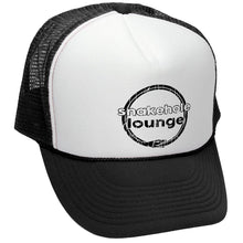 Load image into Gallery viewer, The Snakehole Lounge Trucker Hat - Five Panel Retro Style TRUCKER Cap
