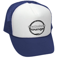 Load image into Gallery viewer, The Snakehole Lounge Trucker Hat - Five Panel Retro Style TRUCKER Cap
