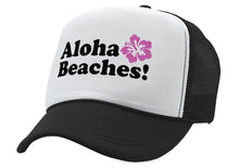 Load image into Gallery viewer, Aloha Beaches - Five Panel Retro Style TRUCKER Cap
