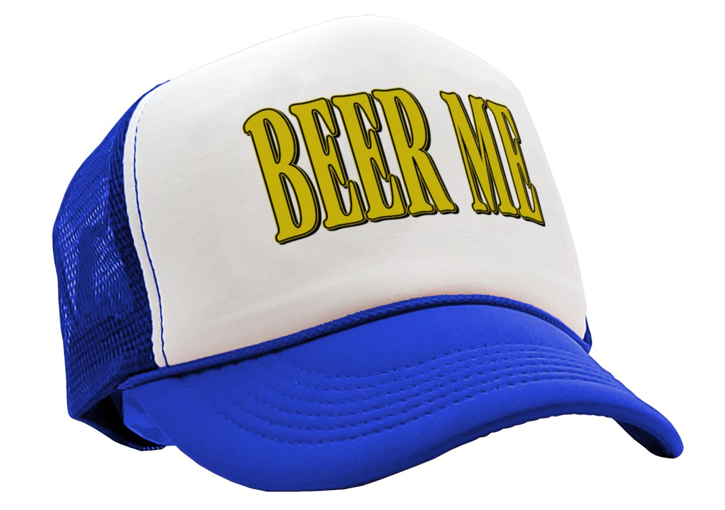 BEER ME - Five Panel Retro Style TRUCKER Cap