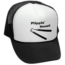 Load image into Gallery viewer, Flippin Sweet Trucker Hat - Mesh Cap - Five Panel Retro Style TRUCKER Cap
