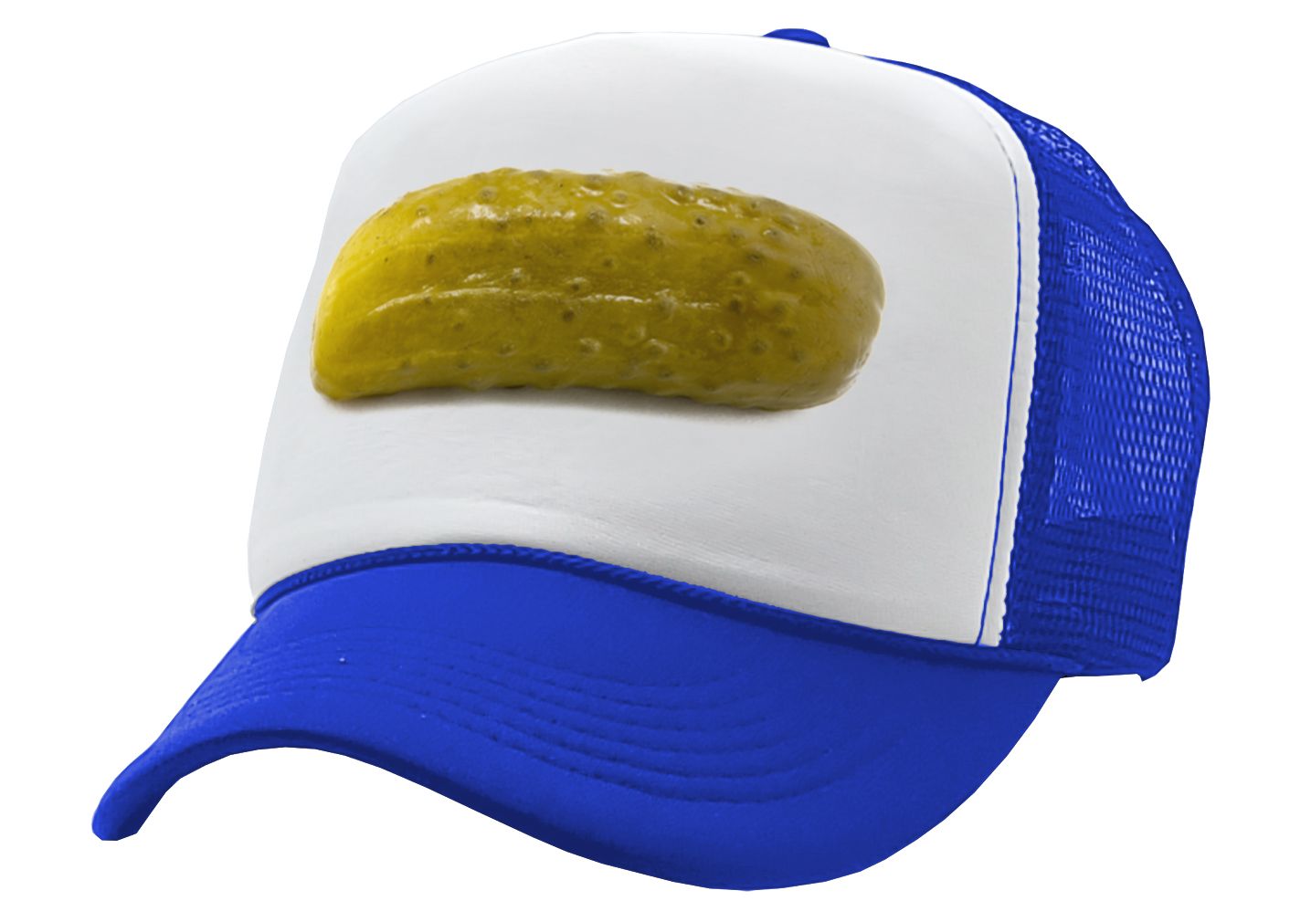 PICKLE - concession stand fair carvinal - Adult Trucker Cap Hat - Five Panel Retro Style TRUCKER Cap