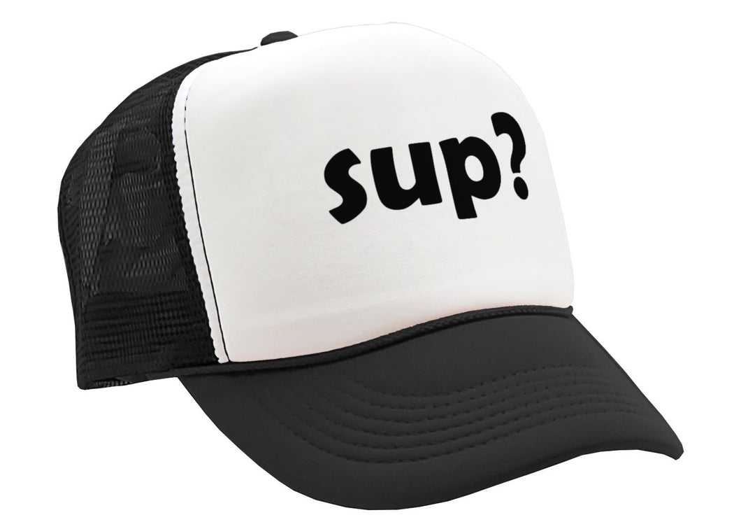 SUP? - Five Panel Retro Style TRUCKER Cap