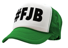 Load image into Gallery viewer, #FJB Fuck Joe Biden - college football chant - Vintage Retro Style Trucker Cap Hat - Five Panel Retro Style TRUCKER Cap
