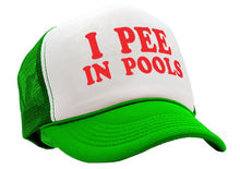 Load image into Gallery viewer, I Pee In Pools - Five Panel Retro Style TRUCKER Cap
