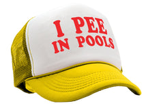 Load image into Gallery viewer, I Pee In Pools - Five Panel Retro Style TRUCKER Cap
